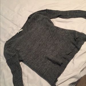 Gray sweater
